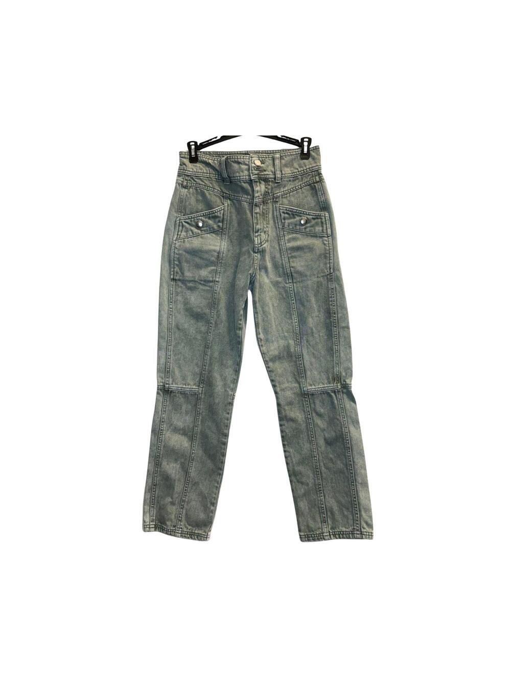BDG Urban Outfitters Olive Green Jeans Womens 25 High Rise Straight Utility